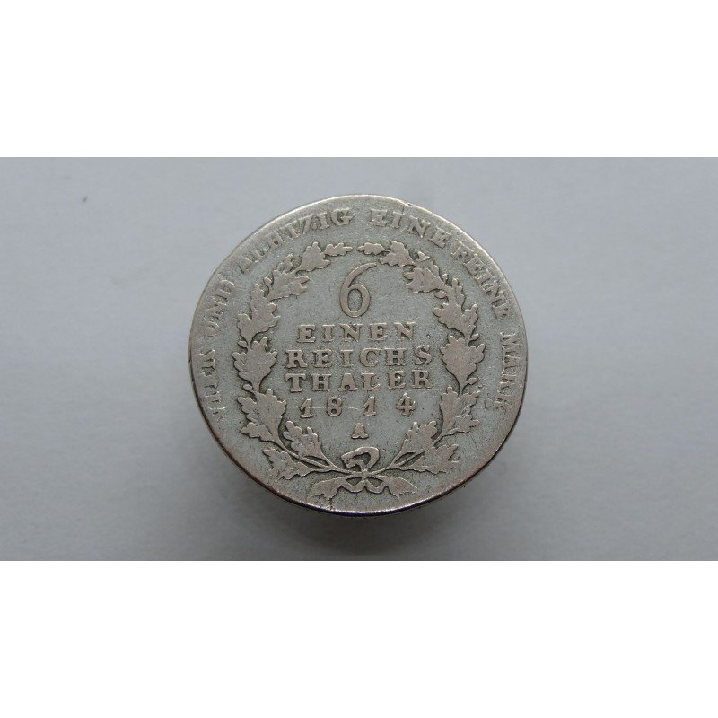 germany-preussen-prusija-1-6-taler-1814-a germany-preussen-prusija-1-6-taler-1814-a
