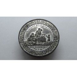 halle-religioese-medaille-theure-zeit-halle-1846-1847