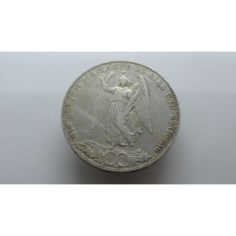 germany-wuerttemberg-1-taler-1871 germany-wuerttemberg-1-taler-1871