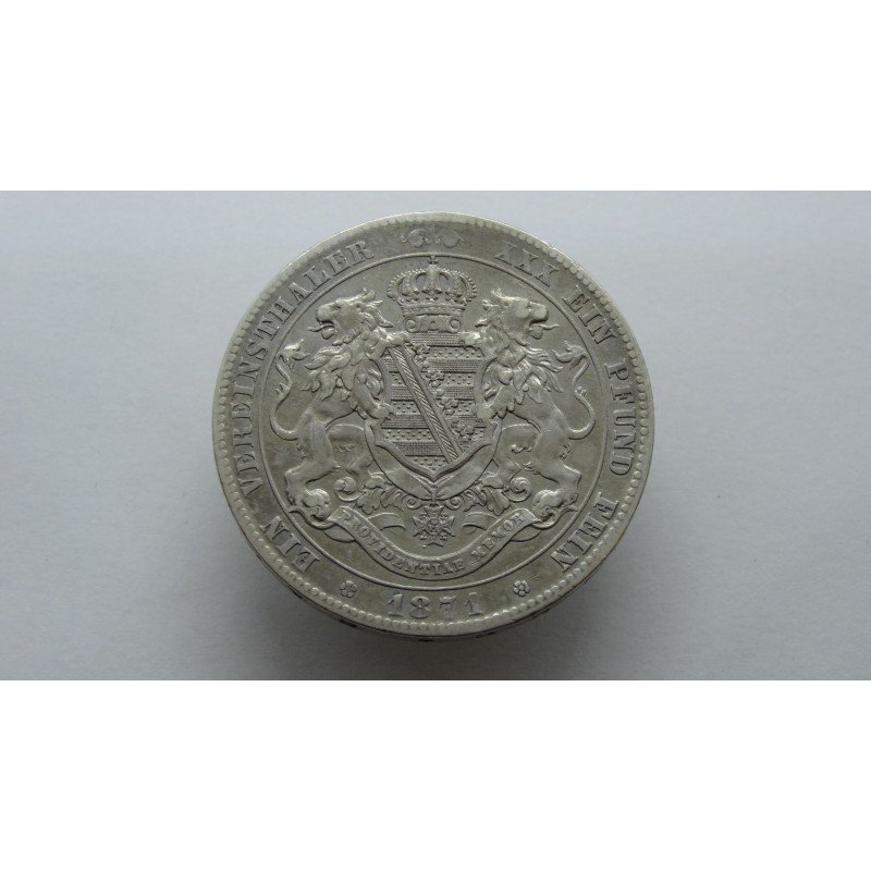 germany-sachsen-1-taler-1871 germany-sachsen-1-taler-1871