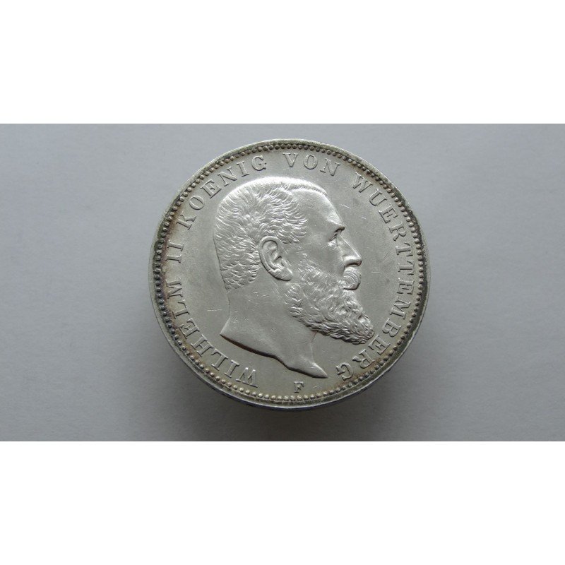 germany-wurttemberg-3-mark-1914 germany-wurttemberg-3-mark-1914