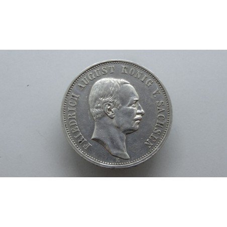 germany-sachsen-saksonija-3-mark-1909