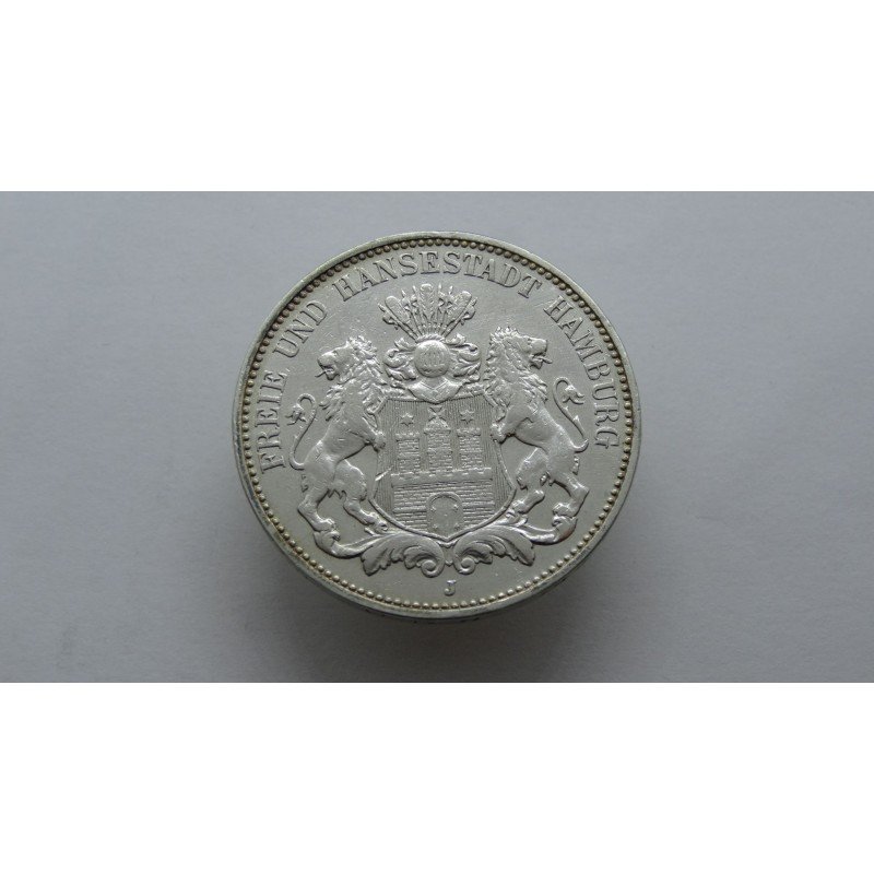 germany-hamburg-3-mark-1909