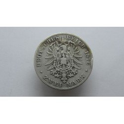 germany-bayern-bavaria-2-mark-1876