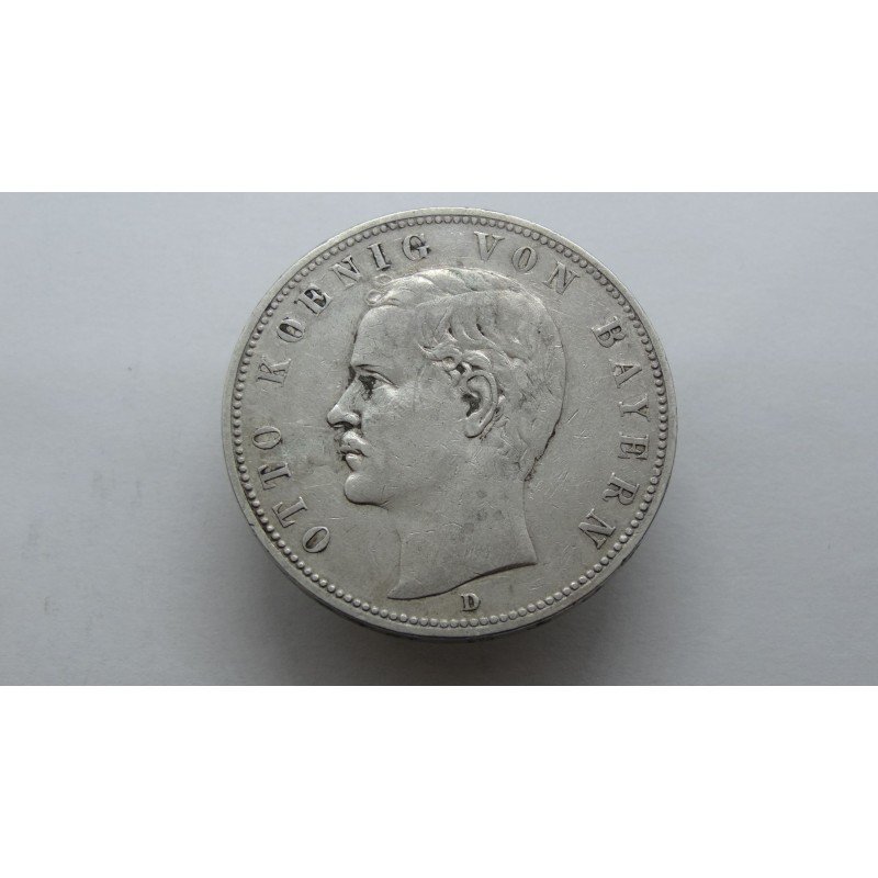 germany-bayern-bavaria-5-mark-1907 germany-bayern-bavaria-5-mark-1907