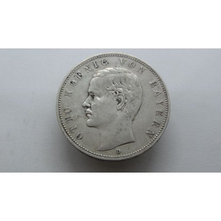 germany-bayern-bavaria-5-mark-1907