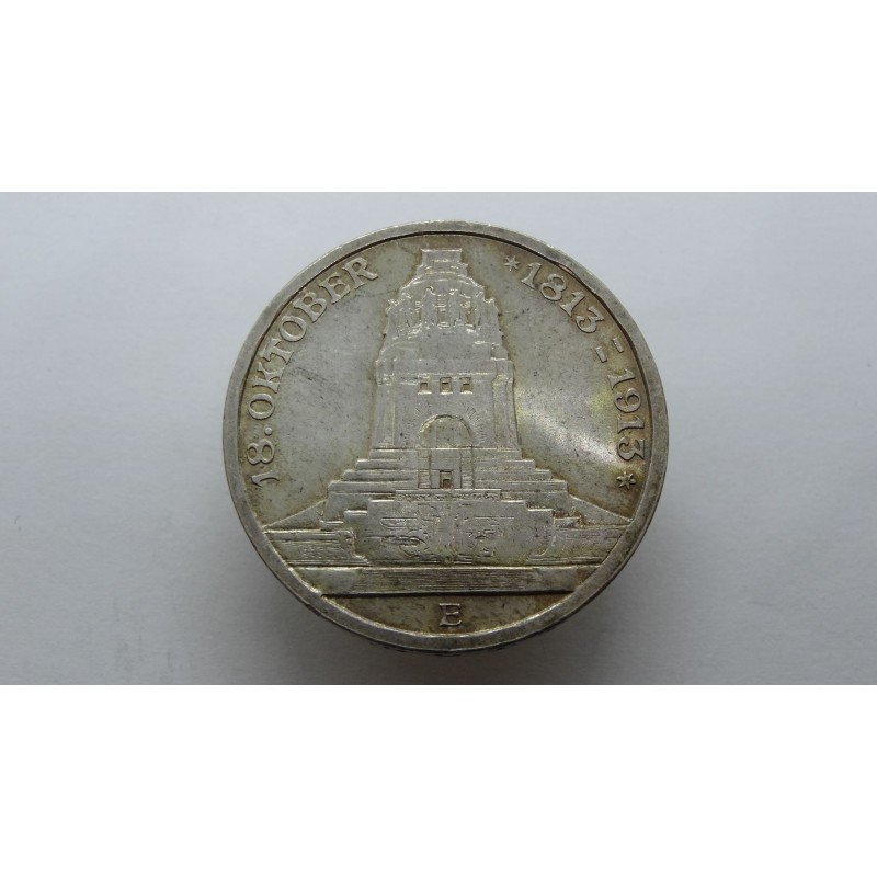 germany-sachsen-saksonija-3-mark-1913-voelkerschlachtdenkmal germany-sachsen-saksonija-3-mark-1913-voelkerschlachtdenkmal