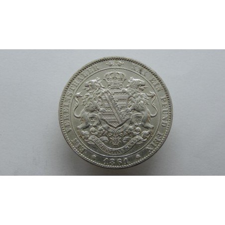germany-sachsen-saksonia-1-taler-1861