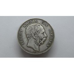 germany-sachsen-5-mark-1876-e-albert