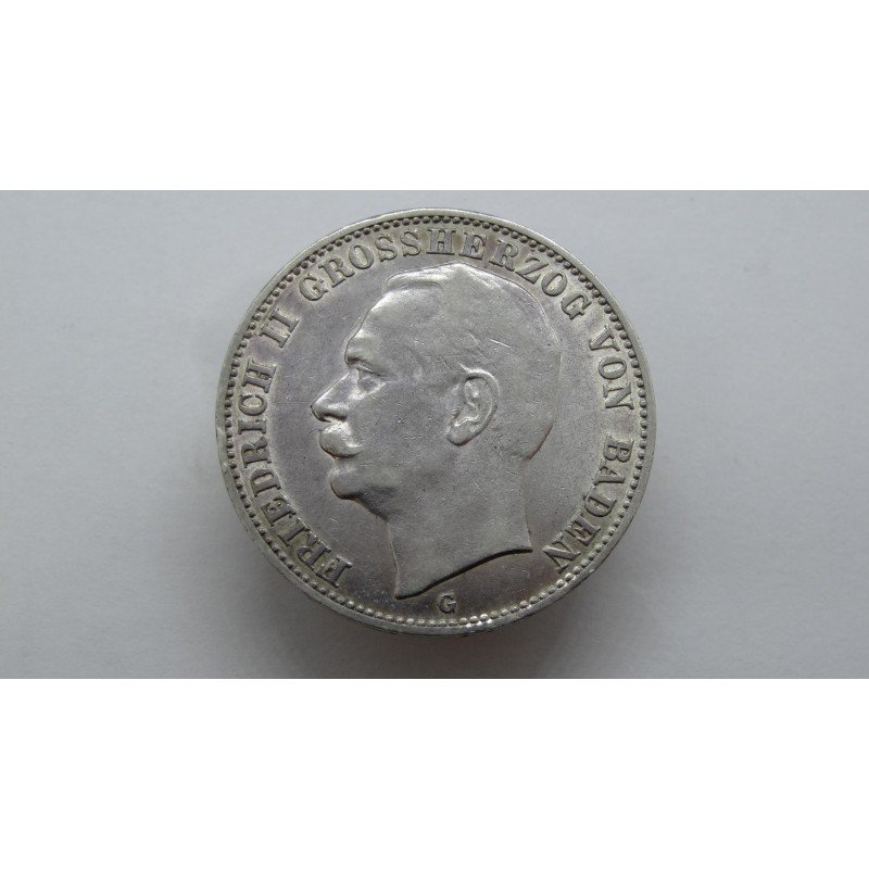 germany-baden-3-mark-1912 germany-baden-3-mark-1912