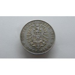 germany-hamburg-2-mark-1876