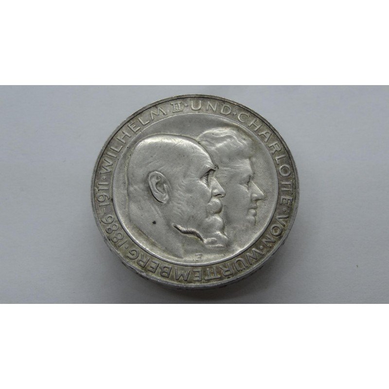 germany-wurttemberg-3-mark-1911 germany-wurttemberg-3-mark-1911