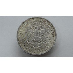 germany-wurttemberg-3-mark-1911
