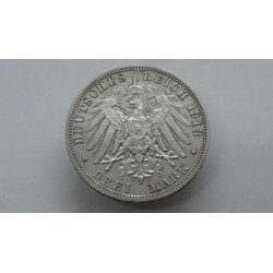 germany-sachsen-saksonija-3-mark-1913-voelkerschlachtdenkmal