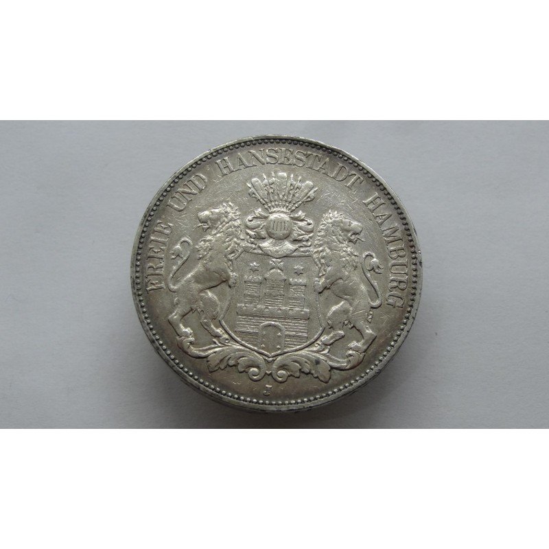 germany-hamburg-5-mark-1902