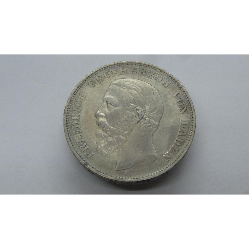 germany-baden-5-mark-1875 germany-baden-5-mark-1875