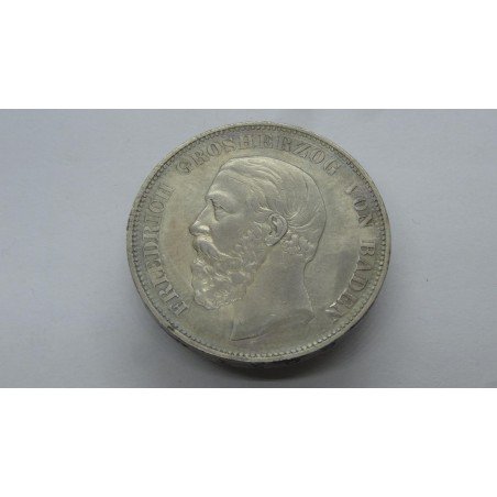 germany-baden-5-mark-1875
