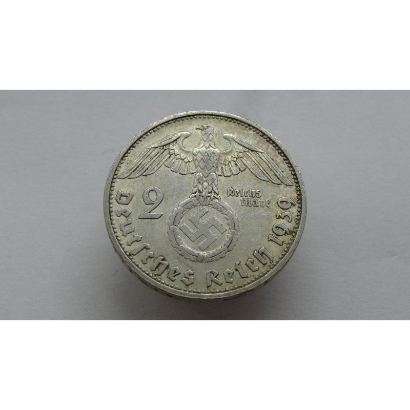 germany-third-reich-2-reichsmark-1939-g-su-svastika germany-third-reich-2-reichsmark-1939-g-su-svastika