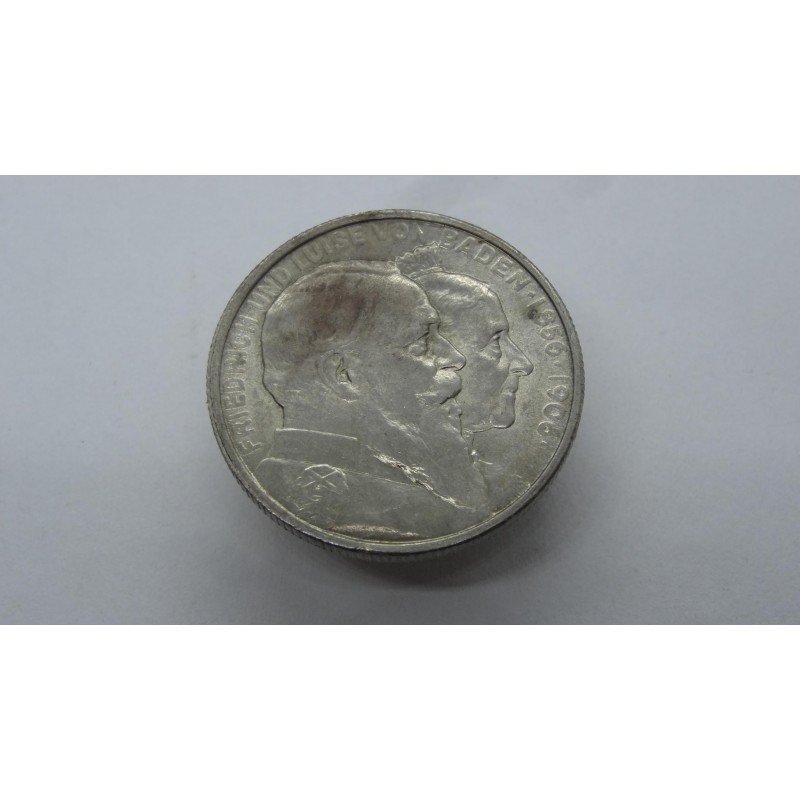 germany-baden-2-mark-1906-auksines-vestuves germany-baden-2-mark-1906-auksines-vestuves