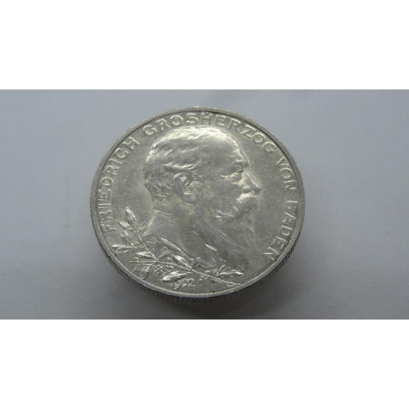 germany-baden-2-mark-1902 germany-baden-2-mark-1902
