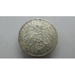 germany-sachsen-weimar-eisenach-5-mark-1903-rare