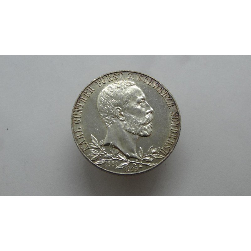 germany-schwarzburg-sondershausen-2-mark-1905-rare germany-schwarzburg-sondershausen-2-mark-1905-rare
