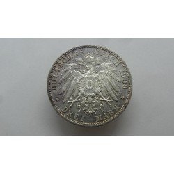 sachsen-meiningen-3-mark-1908-rare