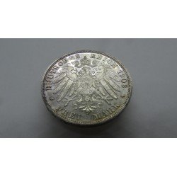 sachsen-meiningen-3-mark-1908-rare