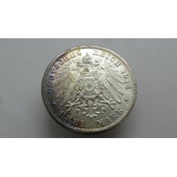germany-anhalt-3-mark-1914-sidabrines-vestuves