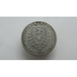 germany-anhalt-2-mark-1876-rare