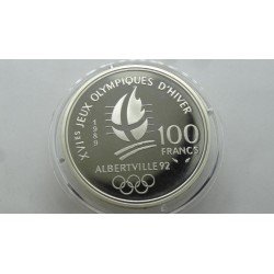 france-100-francs-1989-albertville-92