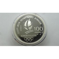 france-100-francs-1989-albertville-92