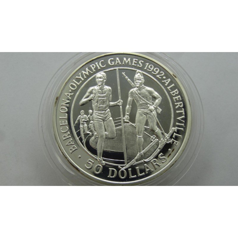 cook-islands-50-dollars-1989-albertville-92 cook-islands-50-dollars-1989-albertville-92