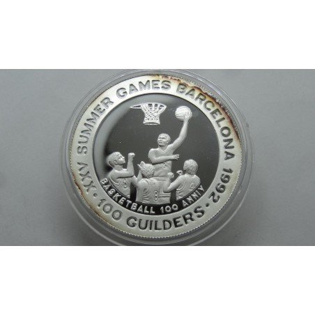 suriname-100-guilders-1992-barcelona-92