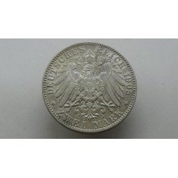 germany-sachsen-saksonija-2-mark-1905
