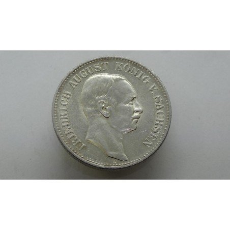 germany-sachsen-saksonija-2-mark-1914