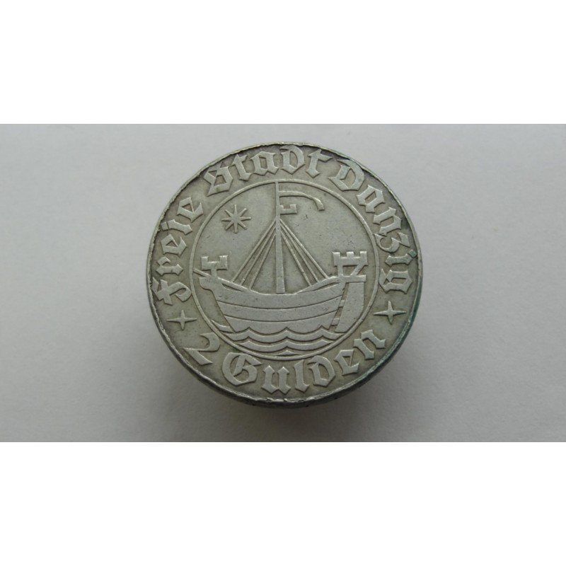 germany-danzig-gdanskas-2-gulden-1932