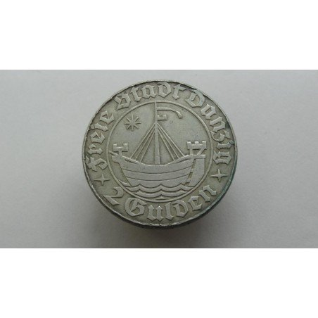 germany-danzig-gdanskas-2-gulden-1932