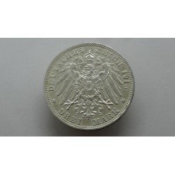 germany-baden-3-mark-1915-rare
