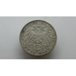 germany-sachsen-saksonija-2-mark-1905