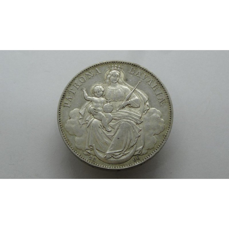germany-bayern-bavaria-1-taler-1866-patrona germany-bayern-bavaria-1-taler-1866-patrona