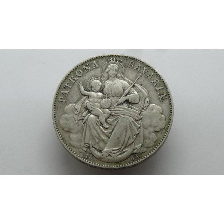 germany-bayern-bavaria-1-taler-1868-patrona