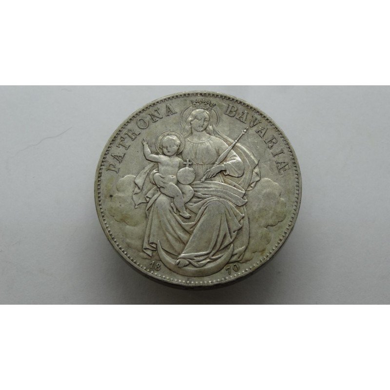 germany-bayern-bavaria-1-taler-1870-patrona germany-bayern-bavaria-1-taler-1870-patrona