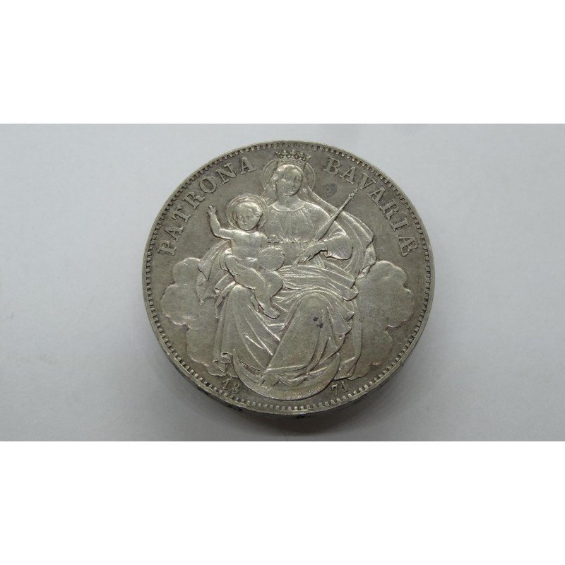 germany-bayern-bavaria-1-taler-1871-patrona germany-bayern-bavaria-1-taler-1871-patrona