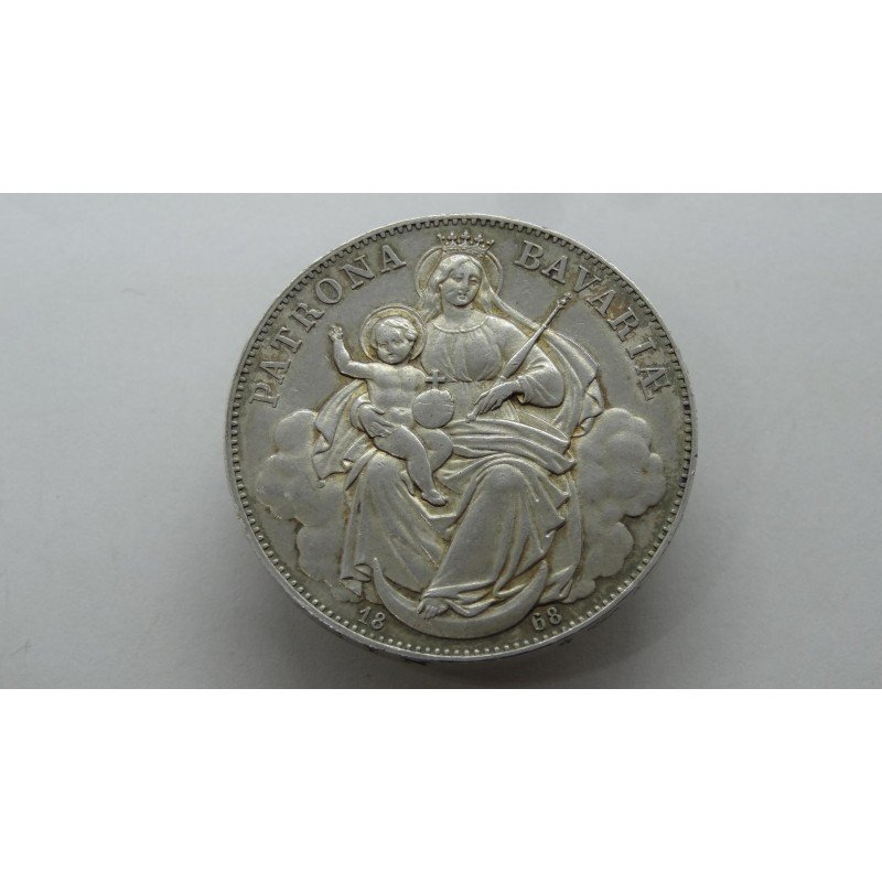 germany-bayern-bavaria-1-taler-1868-patrona germany-bayern-bavaria-1-taler-1868-patrona
