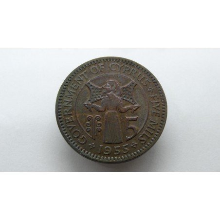 cyprus-5-mils-1955