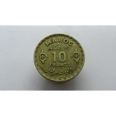 morocco-10-francs-1371-1952-french-protectorate