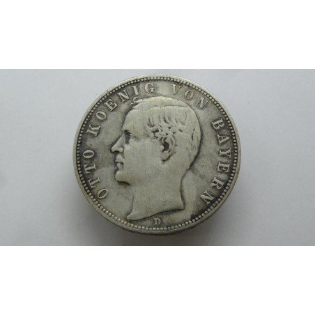 germany-bayern-bavaria-5-mark-1898