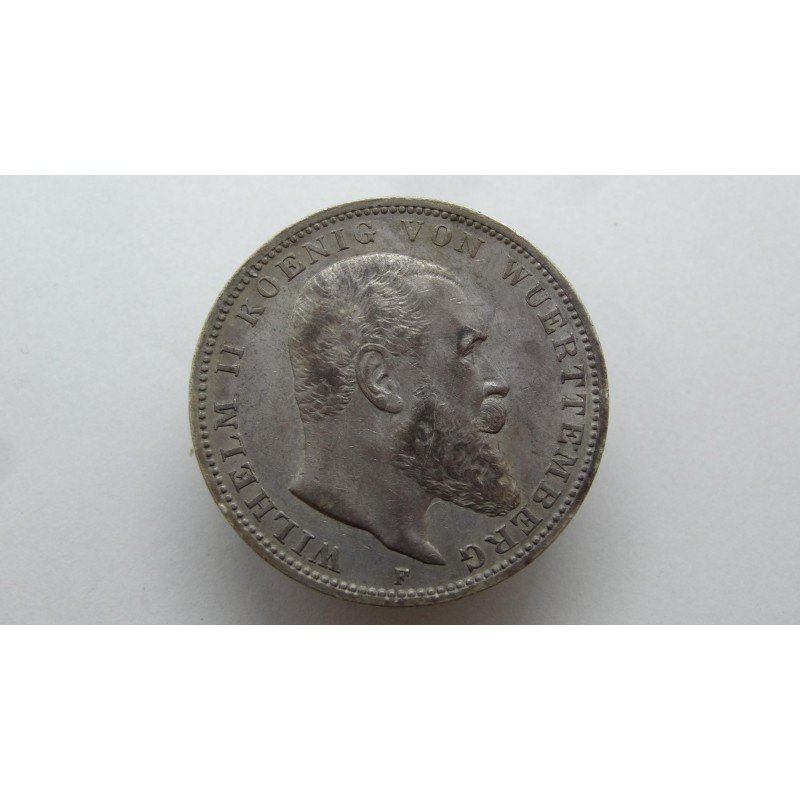 germany-wurttemberg-3-mark-1908 germany-wurttemberg-3-mark-1908