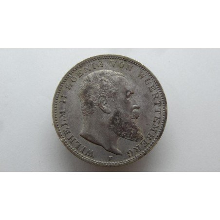 germany-wurttemberg-3-mark-1908